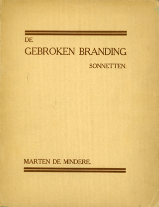 Picture of De Gebroken Branding. Sonnetten.