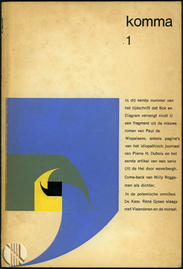 Afbeeldingen van Komma. Jg. 1, nr. 1