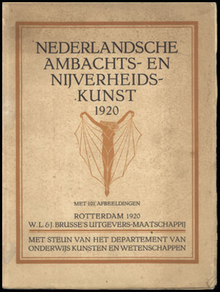 Afbeeldingen van Nederlandsche Ambachts- en Nijverheidskunst 1920