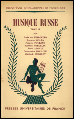 Picture of Musique Russe - Tome Premier (2 delen)