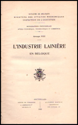 Afbeeldingen van L´Industrie Lainière En Belgique