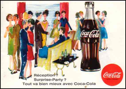 Afbeeldingen van Réception ? Surprise-party ? Tout va bien mieux avec Coca-Cola