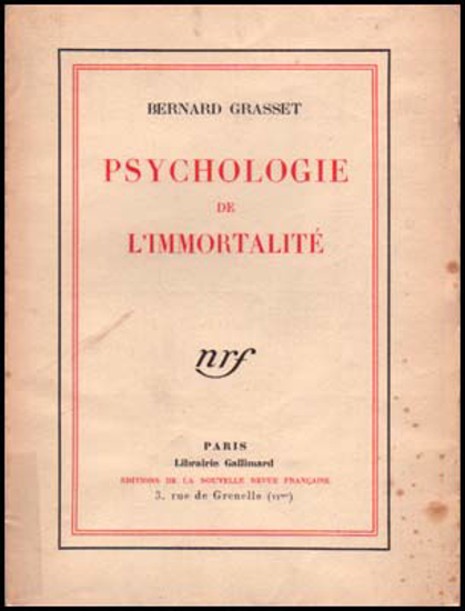 Afbeeldingen van Psychologie De L'Immortalité