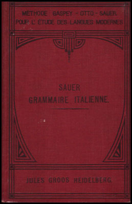 Picture of Grammaire Italienne