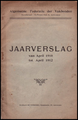 Afbeeldingen van Jaarverslag van April 1910 tot April 1912