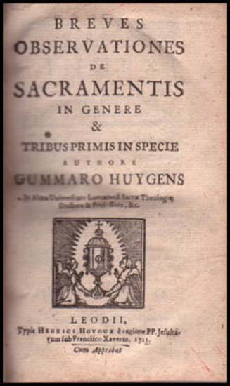 Picture of Breves Observationes De Sacramentis 
