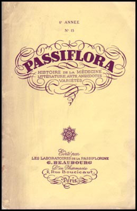 Picture of Passiflora. 6e Année No 15
