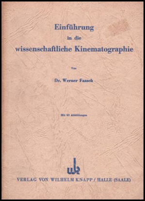 Picture of Einführung in die wissenschaftliche Kinematographie