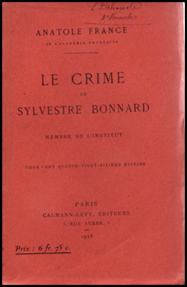 Picture of Le crime de Sylvestre Bonnard, membre de l'institut