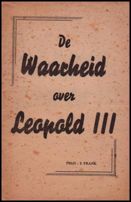 Picture of De Waarheid over Leopold III