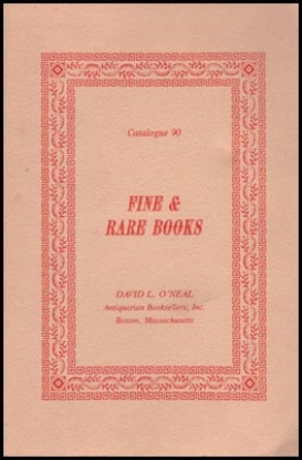 Afbeeldingen van Fine & Rare Books