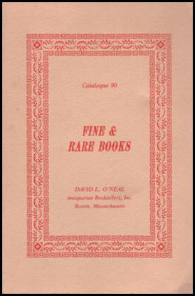 Afbeeldingen van Fine & Rare Books