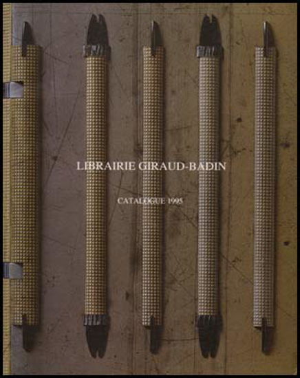 Picture of Librairie Giraud-Badin Catalogue 1995