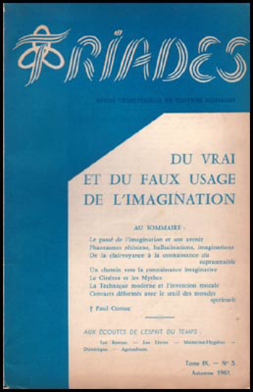 Image de Du Vrai Et Du Faux Usage De L'Imagination