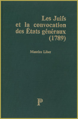 Picture of Les Juifs et la convocation des États généraux (1789)