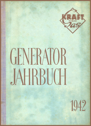 Picture of Generator-Jahrbuch. Gasgeneratoren in Theorie und Praxis. Kraft durch Gas