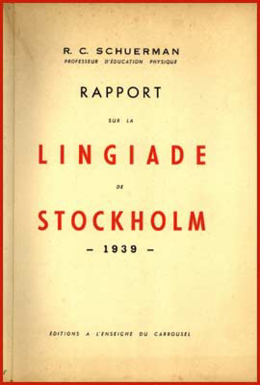 Image de Rapport sur la Lingiade de Stockholm 1939