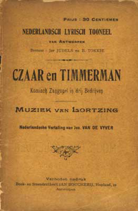 Picture of Czaar en Timmerman