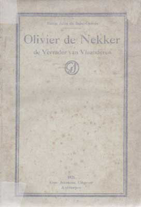 Picture of Olivier de Nekker. De verrader van Vlaanderen