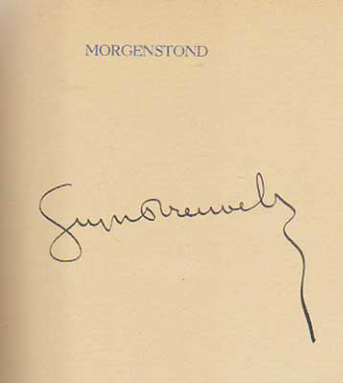 Picture of Morgenstond. Gsigneerd door Stijn STREUVELS