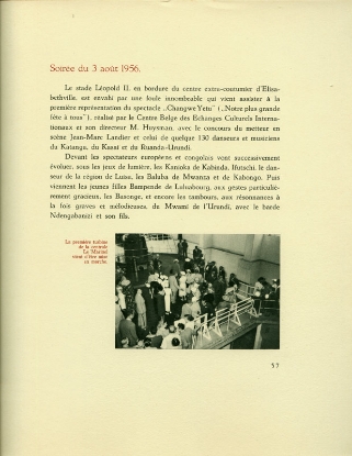 Image de UMHK-BCK. Forminière. 1906-1956.. Union minière du Haut-Katanga. Compagnie du Chemin de fer du Bas-Congo au Katanga. Société internationale forestière et minière du Congo. 1906-1956.