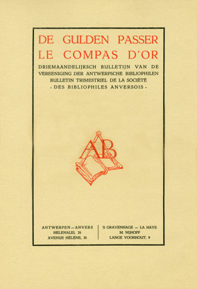 Image de De Gulden Passer - Le Compas d`Or. Nieuwe reeks - Nouvelle série. 5e Jaargang, nr. 2.