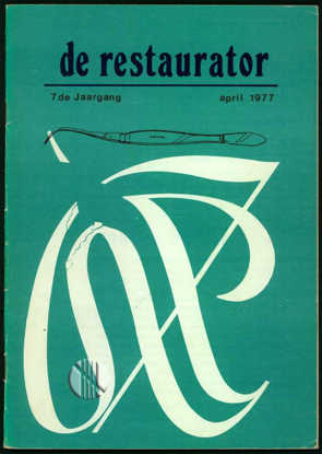 Image de De restaurator. Jg. 7 N°1