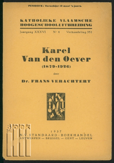 Picture of Karel Van Den Oever (1879-1926).