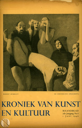 Afbeeldingen van Kroniek van Kunst en Kultuur. Maandblad. Jrg 7, Nr. 8, juni 1946