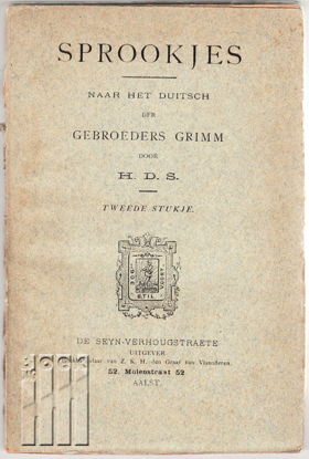 Image de Sprookjes. Tweede stukje. Naar het Duitsch der Gebroeders Grimm