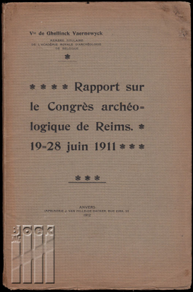 Picture of Rapport sur le Congrès archéologique de Reims