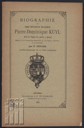 Afbeeldingen van Biographie du très révérend monsieur Pierre-Dominique Kuyl. Curé de l' Église St.-André, à Anvers