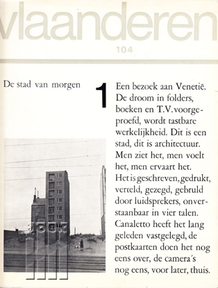 Picture of Vlaanderen. Jg. 18, nr. 104. De stad van morgen