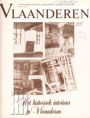 Picture of Vlaanderen. Jg. 38, nr. 227. Het historisch interieur in Vlaanderen