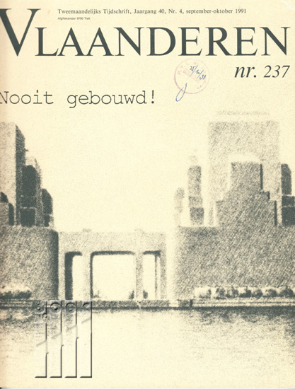 Afbeeldingen van Vlaanderen. Jg. 40, nr. 237. Nooit gebouwd