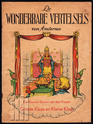 Image de De wonderbare vertelsels van Andersen. De Nieuwe Kleeren van de Keizer. Groote Klaas en Kleine Klaas