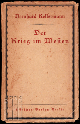 Picture of Der Krieg im Westen. Kriegsberichte