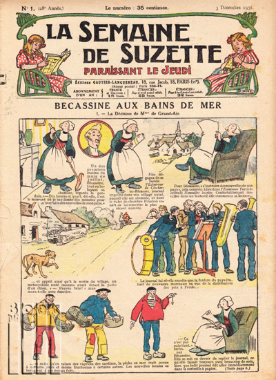 Image de La Semaine de Suzette. Année 28, T. 1-52