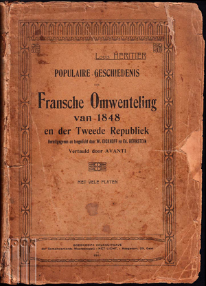 Picture of Populaire geschiedenis der Fransche Omwenteling van 1848 en der Tweede Republiek