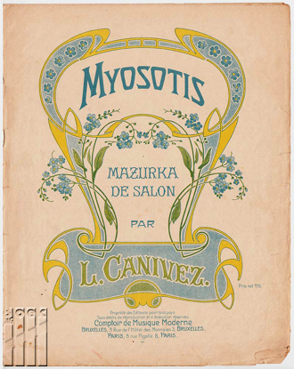 Picture of Le Myosotis. Mazurka de salon