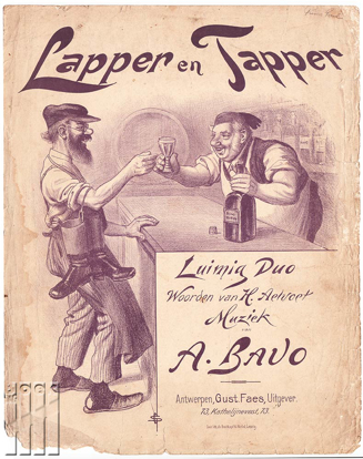 Afbeeldingen van Lapper en Tapper. Luimig Duo