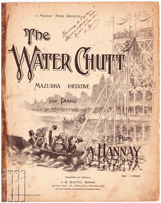 Afbeeldingen van À Monsieur Hans Graeve. The Water Chutt. Mazurka Imitative pour Piano. Signé