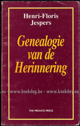 Picture of Genealogie van de Herinnering. Signed