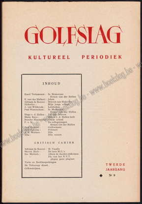 Afbeeldingen van Golfslag. Jg. 2, nr. 9. 1947