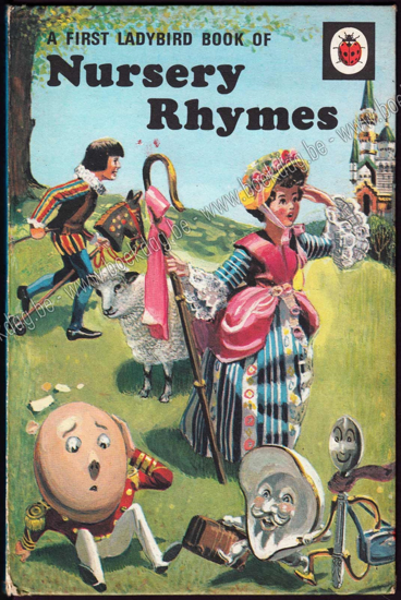 Afbeeldingen van A First Ladybird Book of Nursery Rhymes