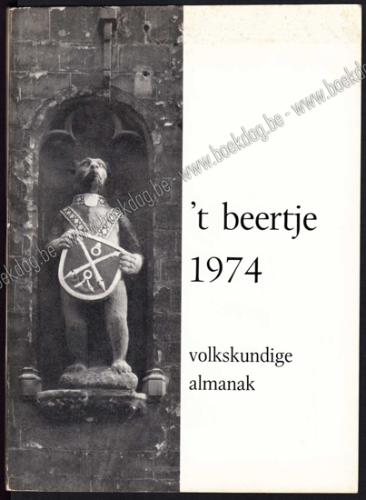 Image de 't Beertje. Volkskundige Almanak voor West-Vlaanderen 1974