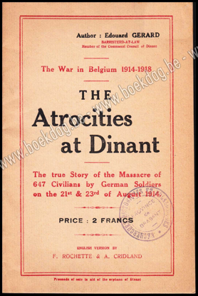 Image de The War in Belgium. The Atrocities at Dinant