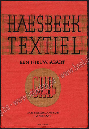 Image de Haesbeek Textiel. Een nieuw, apart G. H. Bührmann's papier