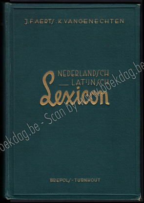 Afbeeldingen van Nederlandsch-Latijnsch lexicon