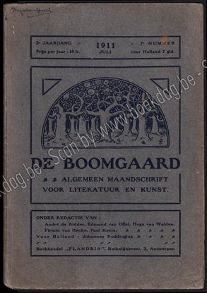 Picture of De Boomgaard. Jg. 2, nr. 7. Juli 1911
